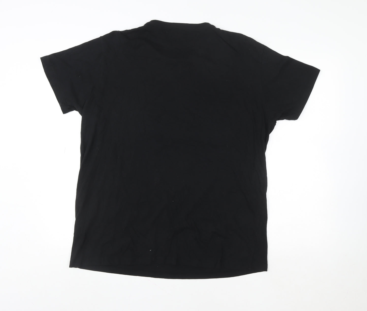 Cedar Wood State Black XL Unisex Basic Crew Neck Short Sleeve T-Shirt