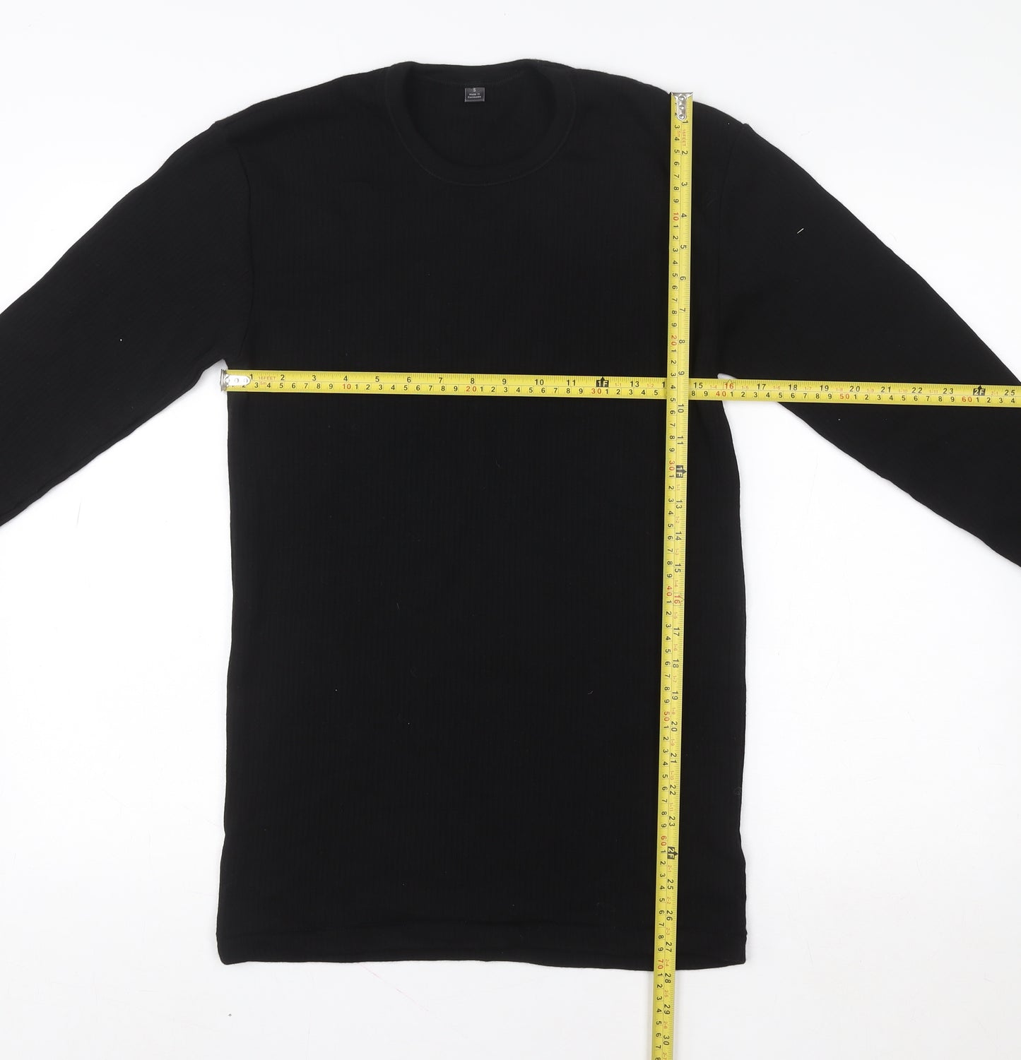 Marks and Spencer Women’s Black Wool Blend Long Sleeve Top Size S