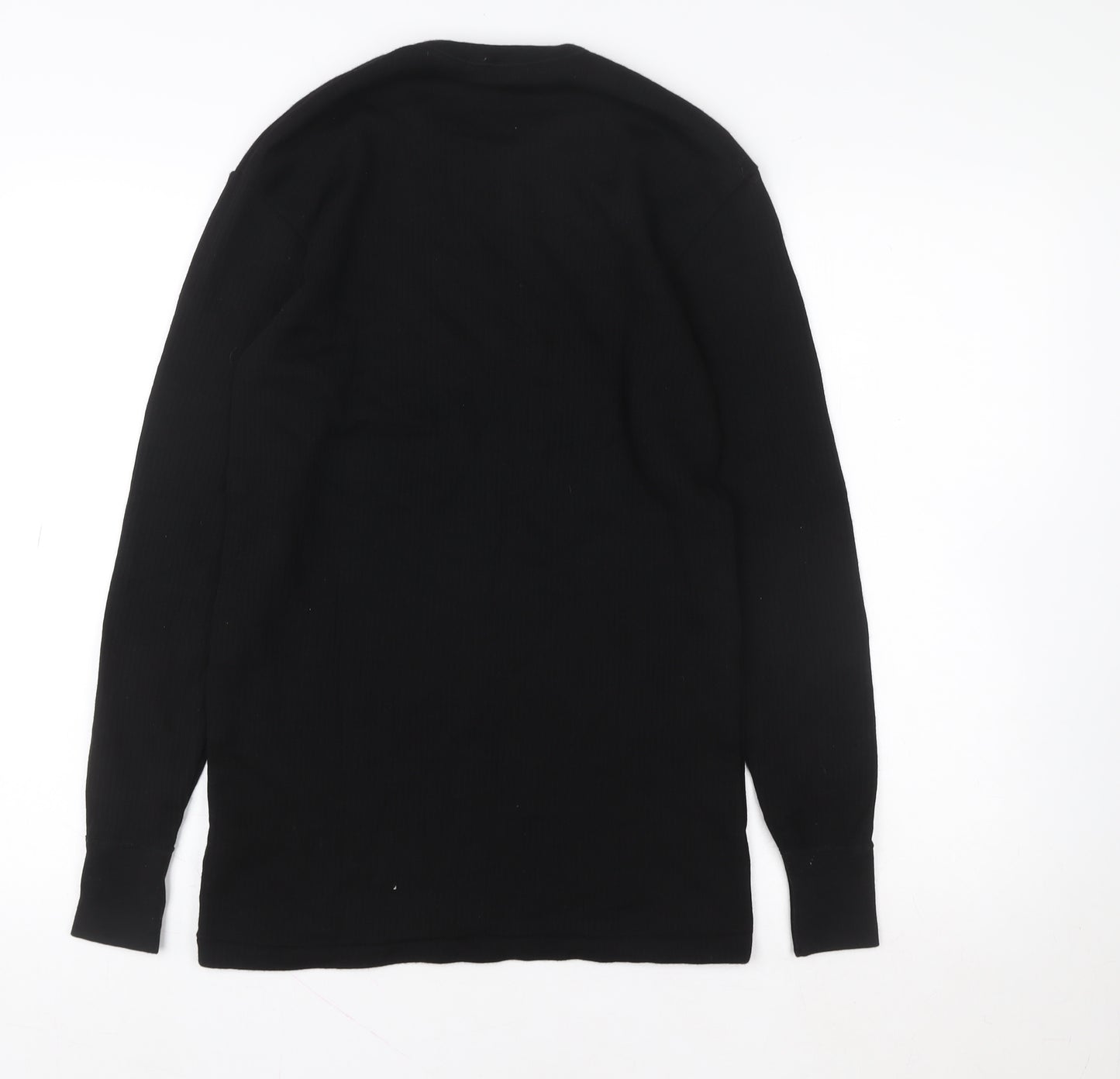 Marks and Spencer Women’s Black Wool Blend Long Sleeve Top Size S