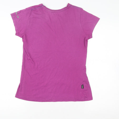Dare 2b Womens Purple Short Sleeve Cotton T-Shirt Size 12