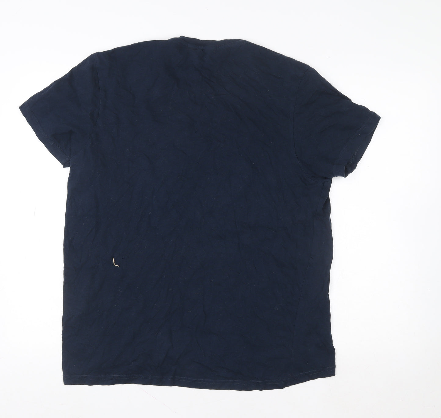 Ben Sherman Men's Blue Target Graphic T-Shirt Size S Retro Mod Style