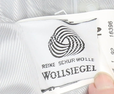 Betty Barclay Women Grey Wool Single-Breasted Blazer UK 14