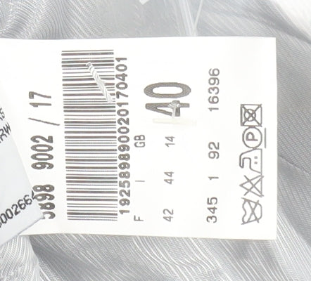 Betty Barclay Women Grey Wool Single-Breasted Blazer UK 14