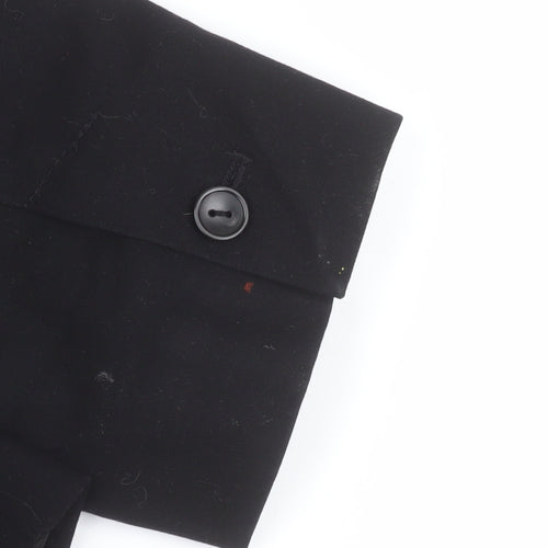 Zara Women Black Size 12 Single-Breasted Blazer Jacket