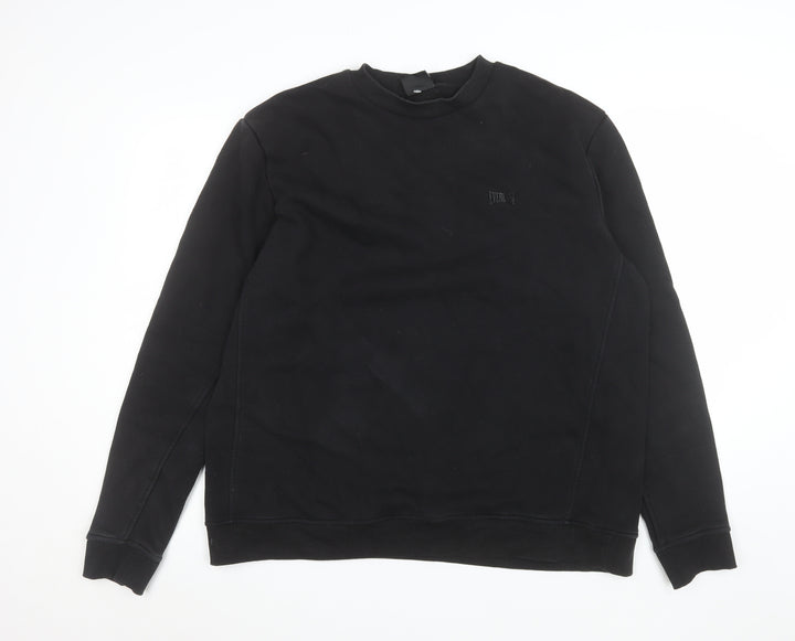 Everlast Men’s Black 2XL Pullover Crew Neck Sweatshirt