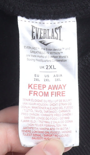 Everlast Men’s Black 2XL Pullover Crew Neck Sweatshirt