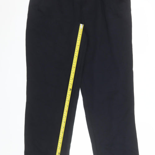 Amazon Essentials Men’s Black Regular Fit Fleece Sweatpants M