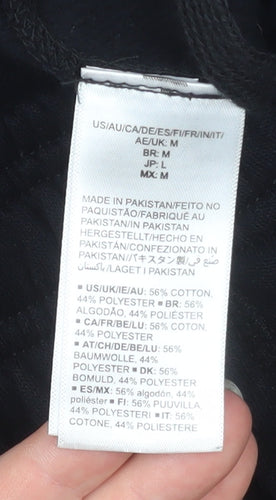 Amazon Essentials Men’s Black Regular Fit Fleece Sweatpants M