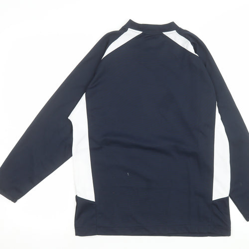 Umbro Unisex Adults Black XS Long Sleeve V-Neck Training Top