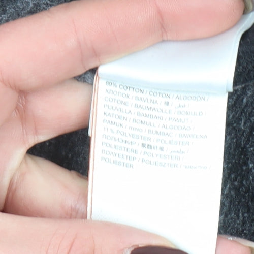 Superdry Men's Black 2XL Pullover Hoodie with Logo Pocket