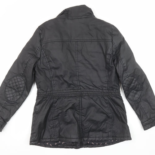 Rocha John Rocha Women's Black Quilted Cotton Jacket Size 16