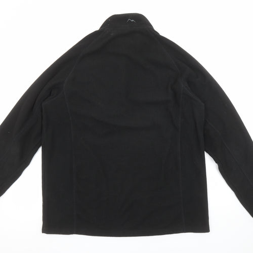 Peter Storm Men's Black Fleece 1/4 Zip Pullover Sweatshirt L