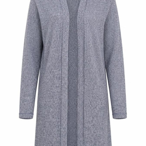 Cotton On Women's Grey Knit Long Sleeve Open Cardigan Size S