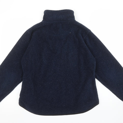 Hot Chilli Women's Navy Blue Fleece 1/2 Zip Pullover Sweatshirt M