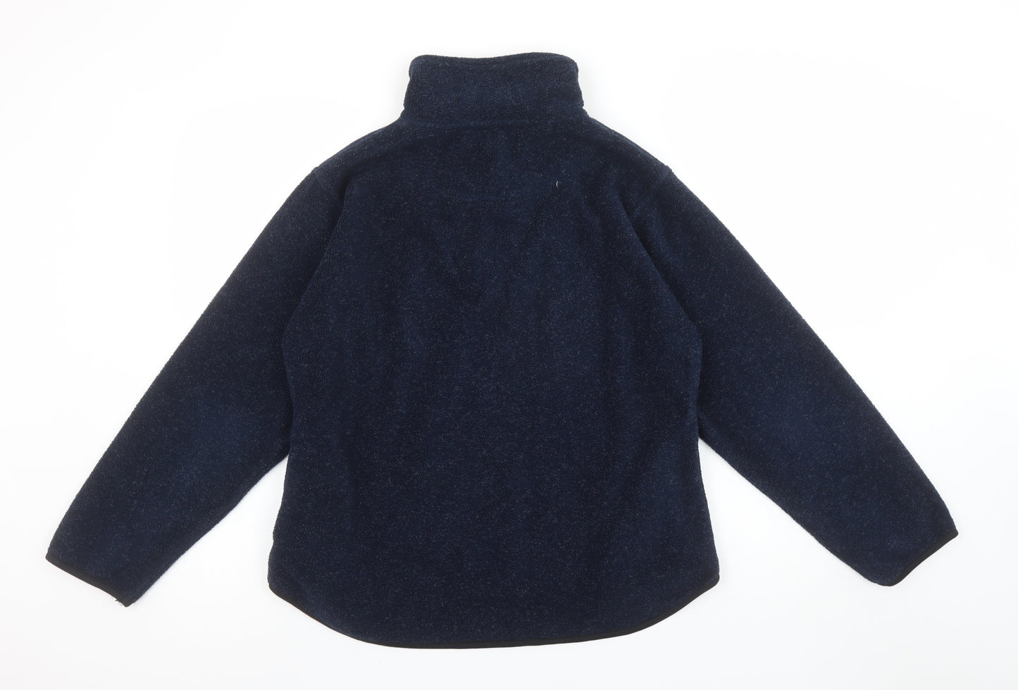 Hot Chilli Women's Navy Blue Fleece 1/2 Zip Pullover Sweatshirt M