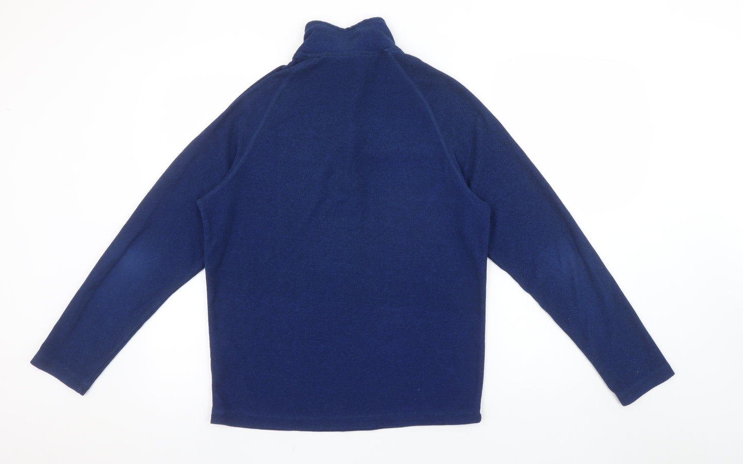 Trespass Men Blue Fleece Pullover Sweatshirt S Half Zip Outdoor