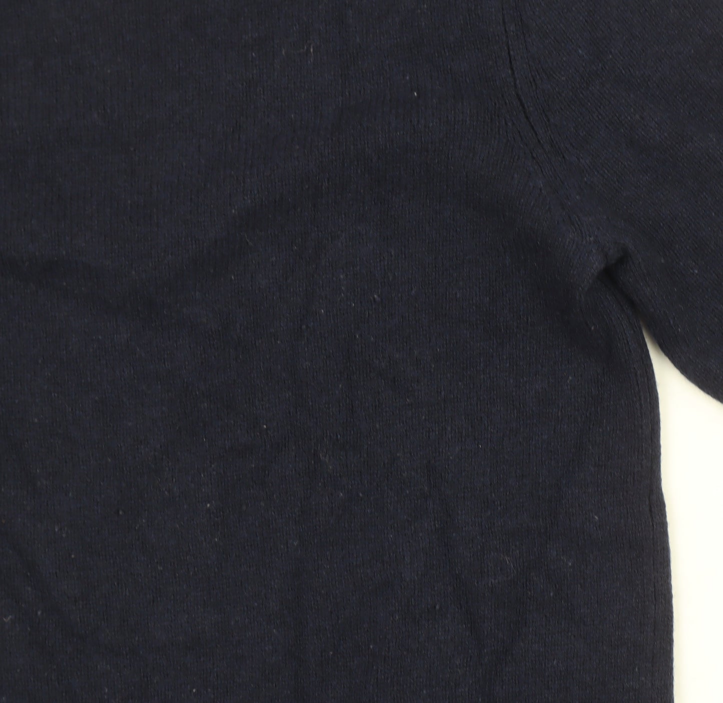 ASOS Men's Blue Lambswool Crew Neck Jumper XS Long Sleeve