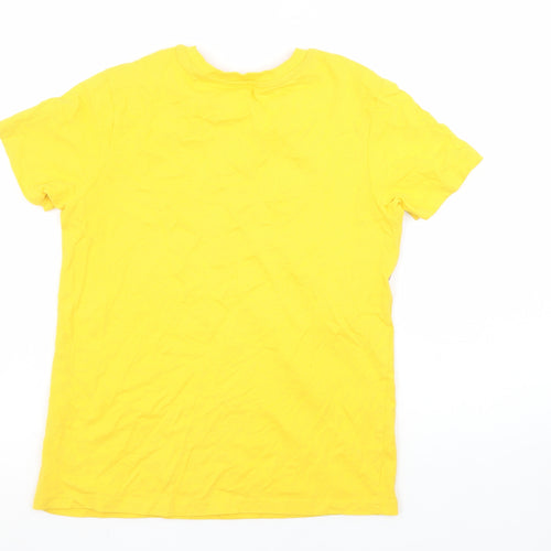 George Girls Yellow BBC Children in Need Pudsey Bear Graphic Cotton T-Shirt 10-11 Years