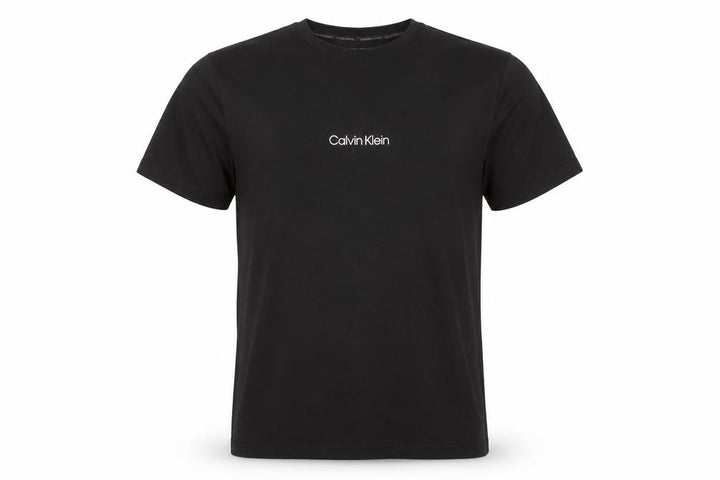 Calvin Klein Men's Black Crew Neck Short Sleeve Cotton Blend T-Shirt M