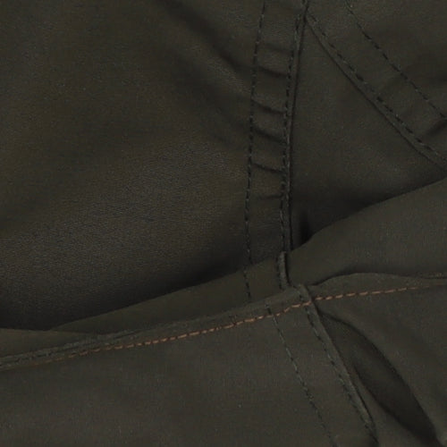 Bee Inspired Men's Green XS Hooded Bomber Jacket