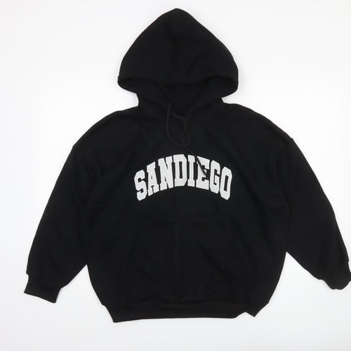 Dazy Women's Black 'San Diego' Pullover Hoodie M