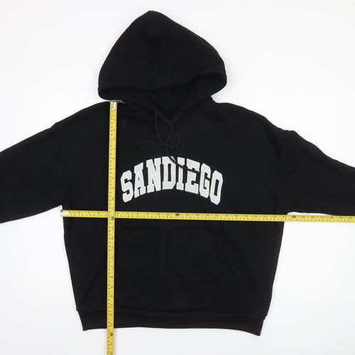 Dazy Women's Black 'San Diego' Pullover Hoodie M