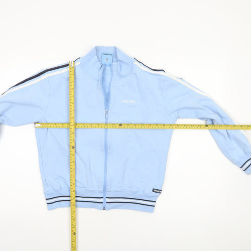 Turnstyle Boys Blue MCFC Track Jacket Size 16 Regular Fit Full Zip