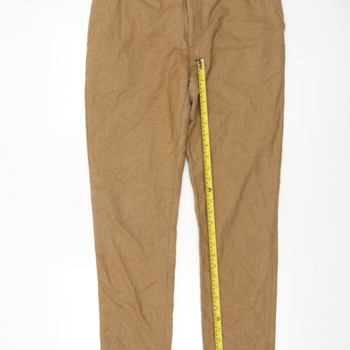 River Island Men's Beige Slim Fit Chino Trousers 34L