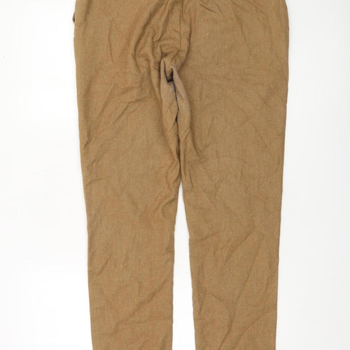 River Island Men's Beige Slim Fit Chino Trousers 34L