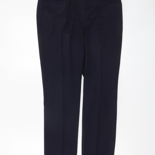 Next Women’s Blue Slim Fit Stretch Trousers Size 10L
