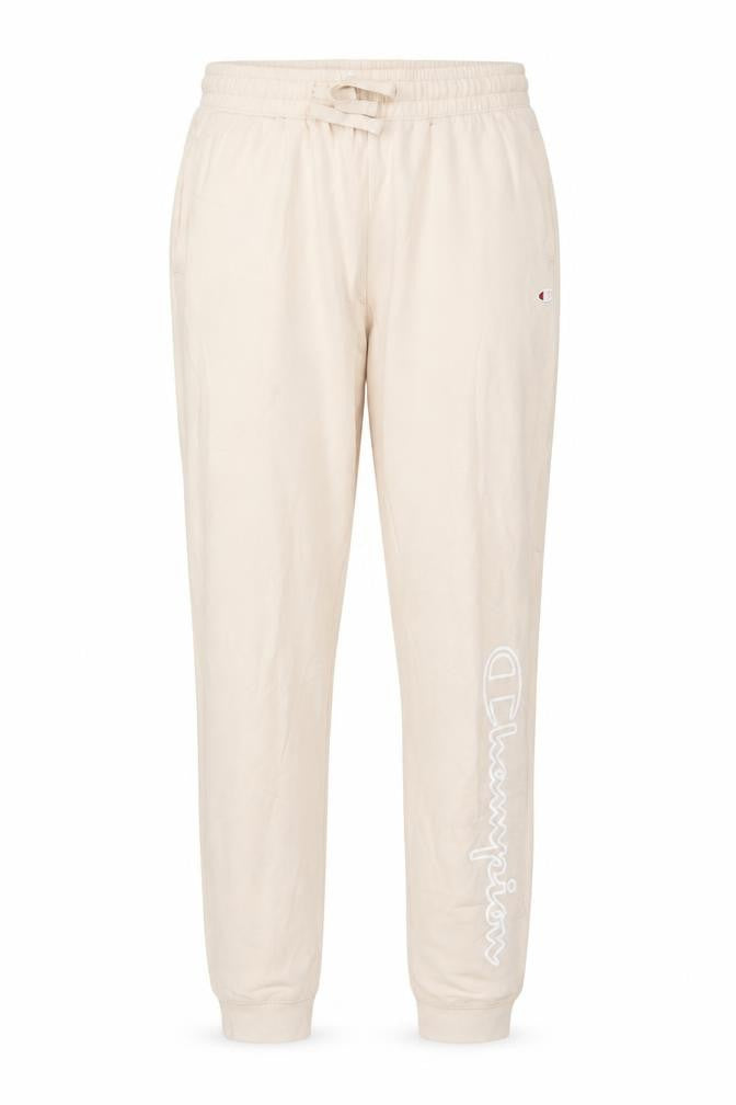 Champion Women Beige Jogger Trousers Medium Elastic Waist