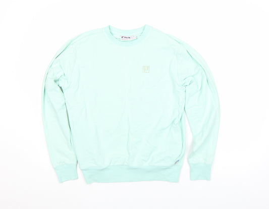 Pull Sweatshirt Naketano Homme Rayé Bleu Taille L - Occasion Très Bon état