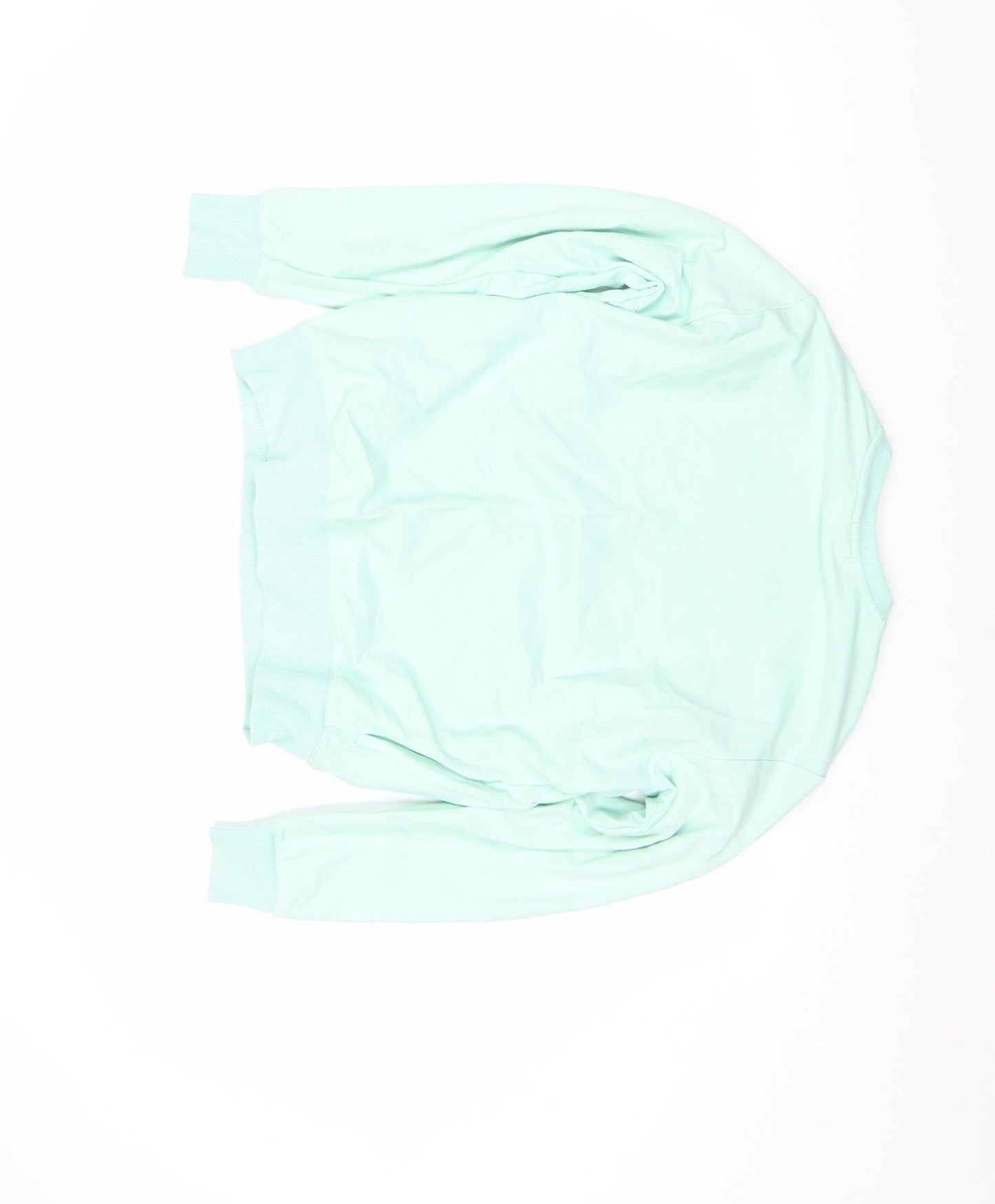 FILA Men’s Mint Green Crew Neck Sweatshirt Size S Regular Fit
