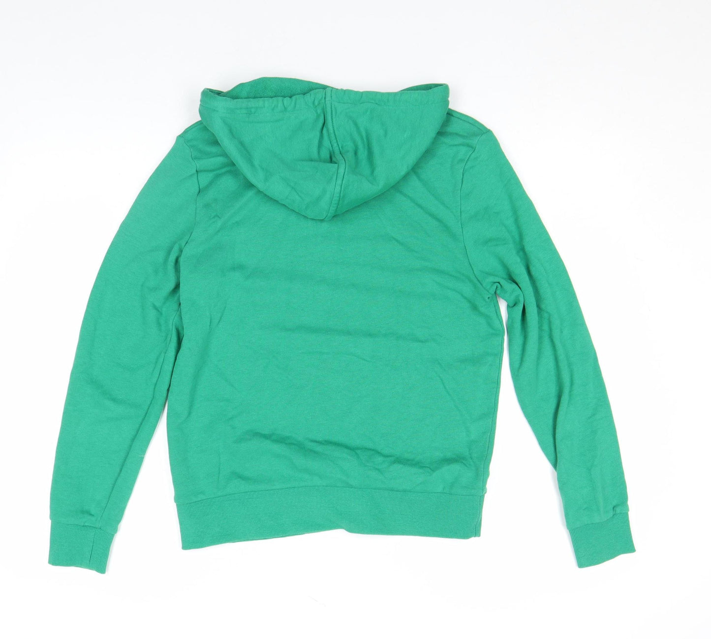Marks and Spencer Women’s Emerald Green Cotton Hoodie Size 6