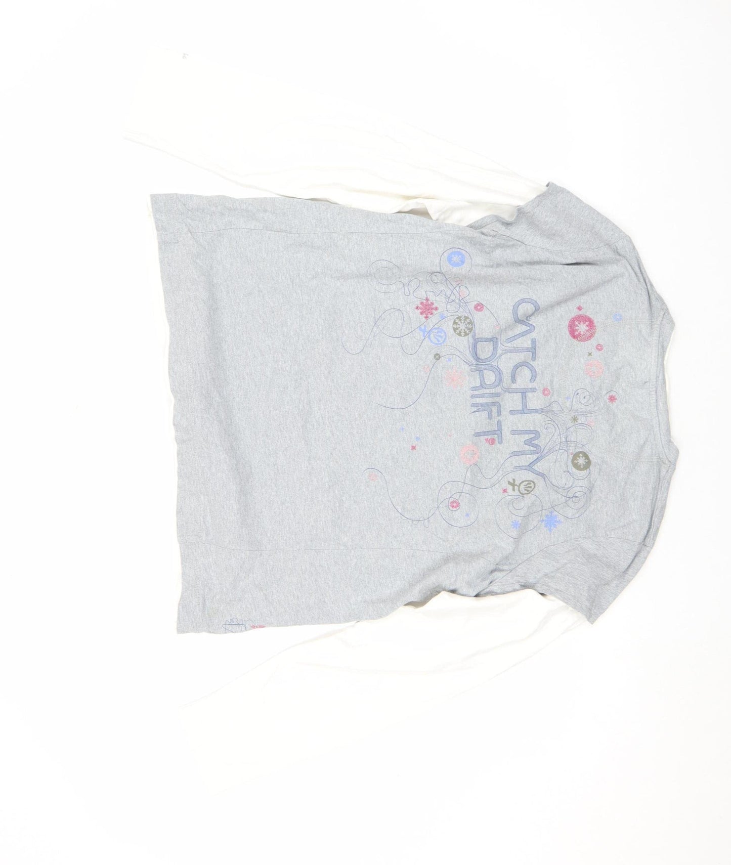 Fat Face Women's Grey Long Sleeve Cotton T-Shirt Size 18