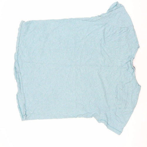 Hilfiger Denim Men's Blue Crew Neck Short Sleeve T-Shirt L