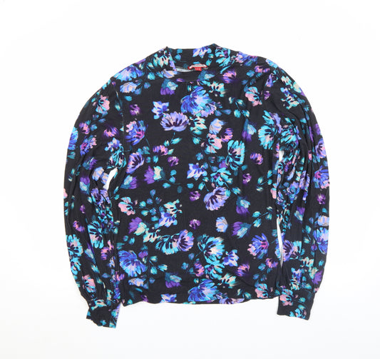 Joe Browns Womens Multicoloured Floral Jersey Tunic Blouse Size 12