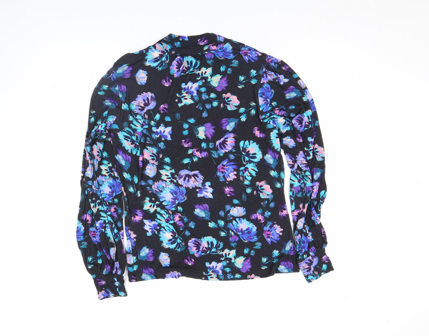 Joe Browns Womens Multicoloured Floral Jersey Tunic Blouse Size 12