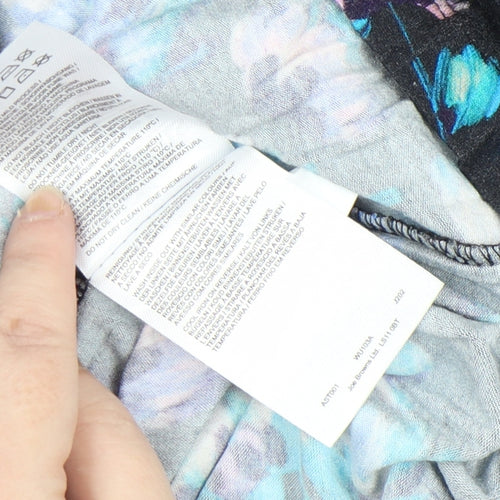 Joe Browns Womens Multicoloured Floral Jersey Tunic Blouse Size 12