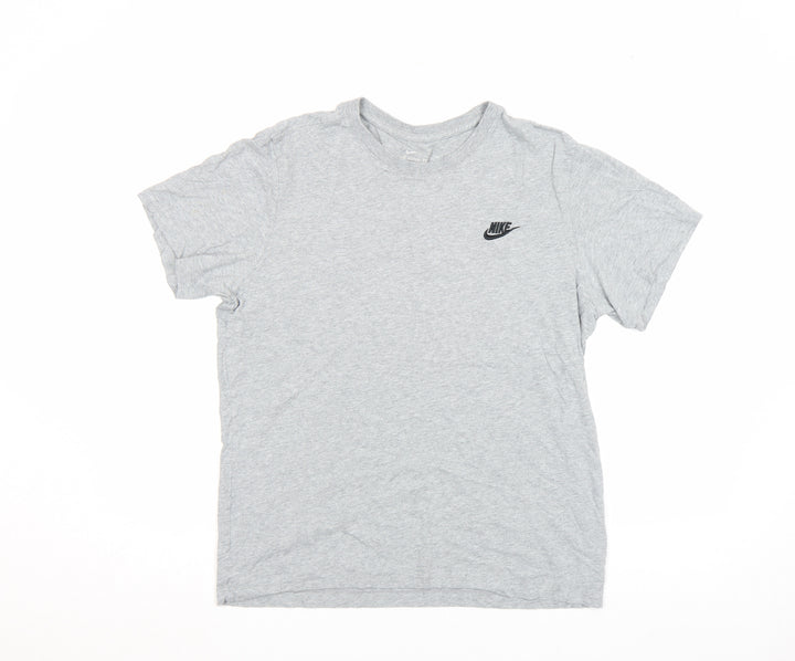 Nike Women’s Grey Basic T-Shirt Size S Crew Neck Short Sleeve