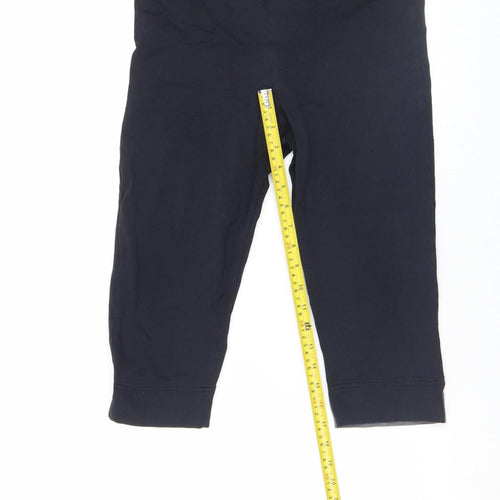 Elle Sport Women's Black Capri Leggings Size M Stretch Activewear
