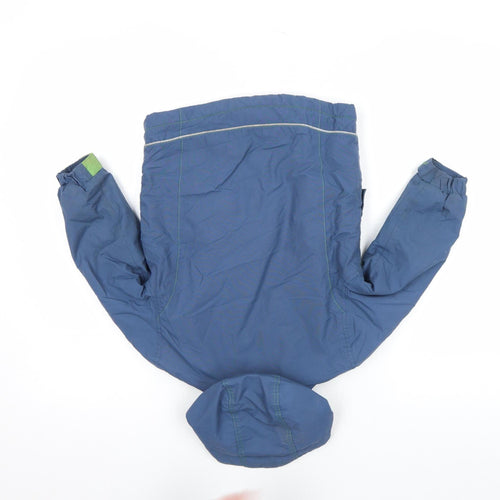 Joules Boys Blue Hooded Parka Jacket 3 Years Lined Winter Coat
