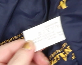 Marin Alpin Men's Red Colour Block Hooded Parka Jacket L