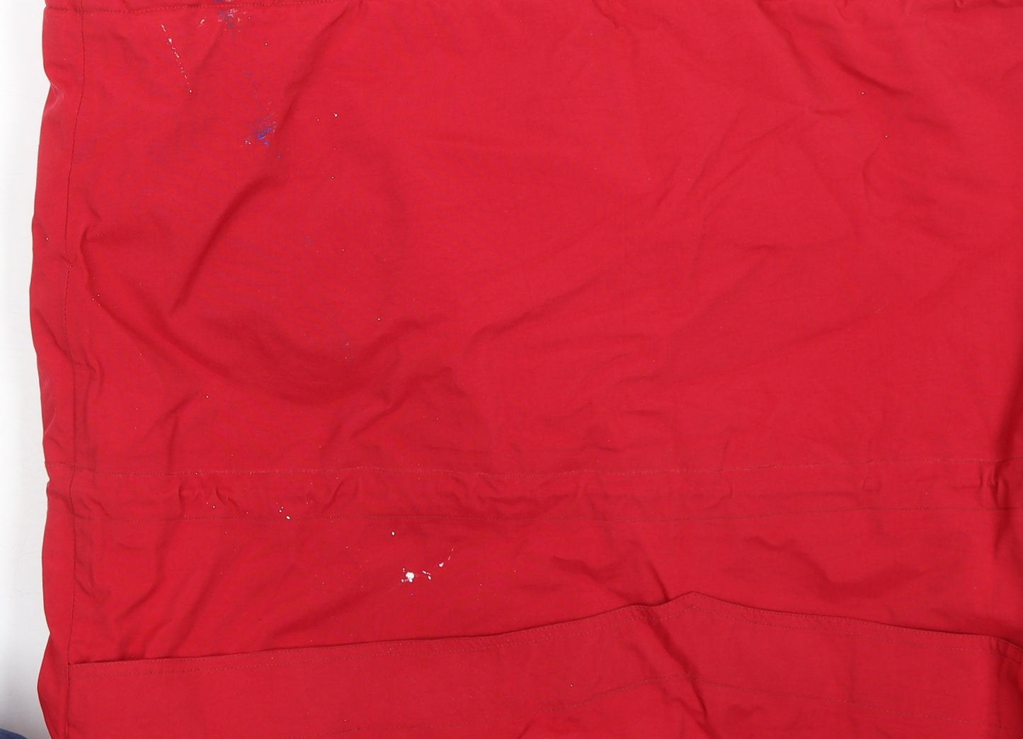 Marin Alpin Men's Red Colour Block Hooded Parka Jacket L