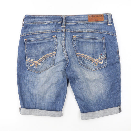Tommy Hilfiger Denim Men's Blue W31 Chino Shorts Super Low Waist