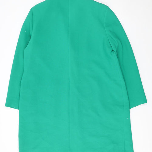 Edit by Max Heys Green Long Single Breasted Blazer Jacket UK 18