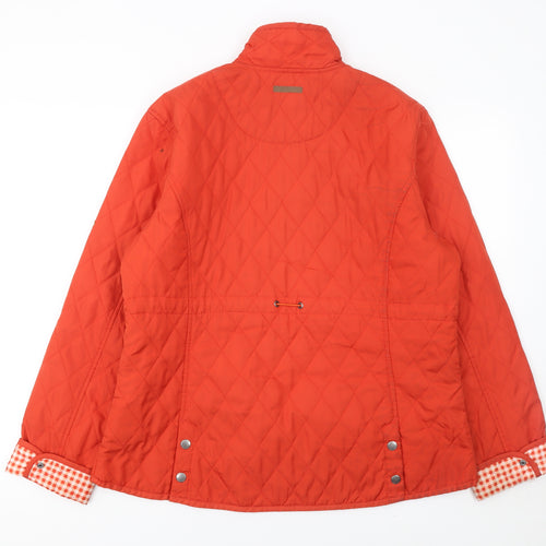 Regatta Womens Red Quilted Outdoor Jacket Size 16