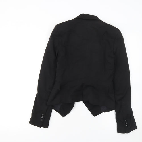 Zara Basic Women's Black Double Breasted Blazer XS