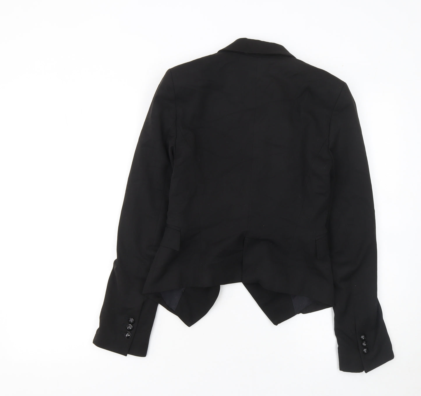 Zara Basic Women's Black Double Breasted Blazer XS