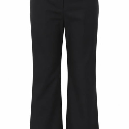 George Women's Black Size 12 Straight Leg Dress Pants